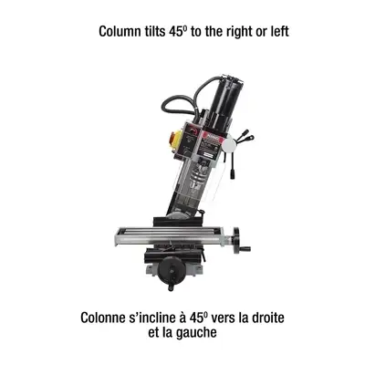 New | in-Stock KING CANADA KC-15VS Milling & Drilling Machines (Combo) British Columbia CA | Lenmark #274414
