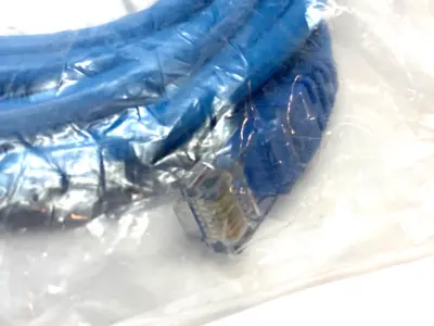 A3L791-10-BLU-S | Belkin  Snagless Cat5 Patch Cable RJ45 to RJ45 10' Length Blue - New