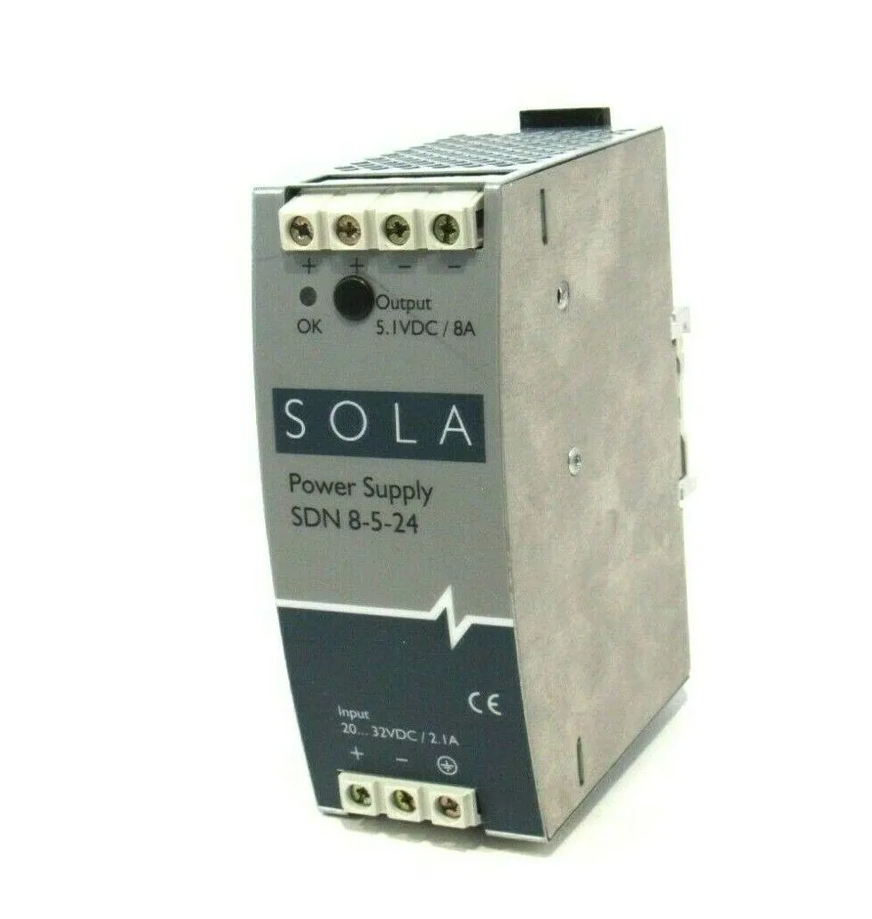 NEW SOLA SDN-8-5-24 POWER SUPPLY SDN8524