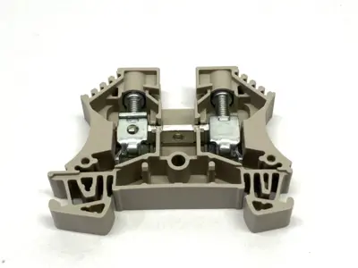 USED WEIDMÜLLER FEED-THROUGH TERMINAL BLOCK 57A 1000V WDU 10 LOT OF 10