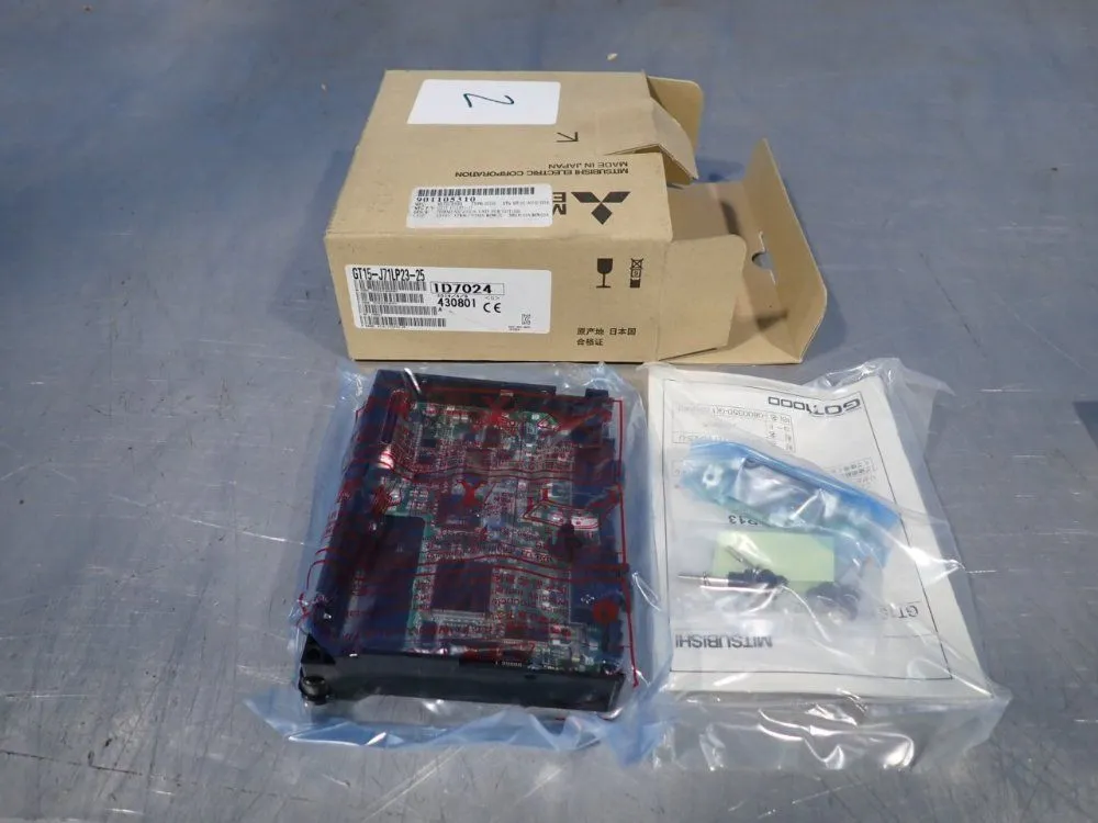 New | in-Stock MITSUBISHI GT15J71LP2325 PLC Expansion Units Ohio US | HGR 24 #802885