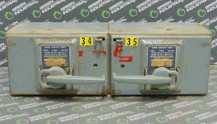 Square D QMB-3603-T Panelboard Branch Switch 30 Amps 600VAC Series 2 Used