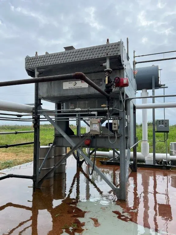 USED 2017 KELVION AIR COOLED HEAT EXCHANGER