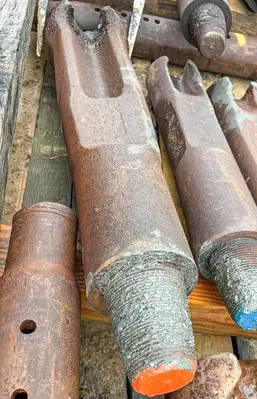 Used AFTERMARKET 7-3/4" X 30" CABLE TOOL CHISEL BIT Drills Pennsylvania US | East West Machinery & Drilling #1417983