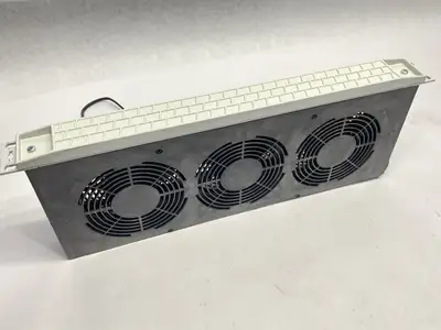 Used Knurr 3-Fan Cooling Module 230VAC 1U 19" Electronic Component Fans Michigan US | Maverick Industrial Sales #1389658