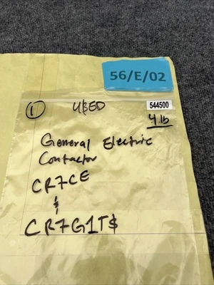 Used General Electric CR7CE PLC Contactors California US | Davliegogo LLC #1708306