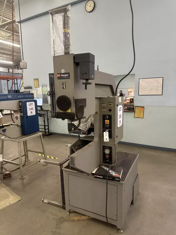 Used 2000 Haeger 824 Insertion Machines New Jersey US | Machinery Values #916021