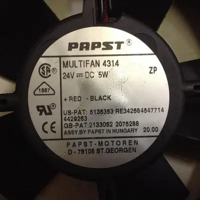 USED PAPST 4314