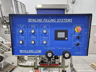 USED INLINE FILLING SYSTEMS NT CAPPER