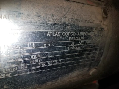 Atlas Copco ZR 4B ARR Compressor For Parts