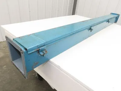 Wiegmann JW45 4"x4" Wireway Straight 60" Section Feed Through NEMA 12 Hoffman