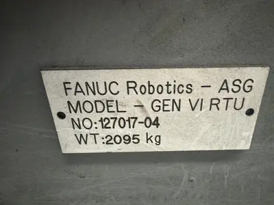 Used FANUC GEN VI RTU Robots Michigan US | RAB Industries, Inc. #218754