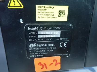Used INGERSOLL RAND IC12D1A1AWS Electrical Controls | HGR 24 #748114