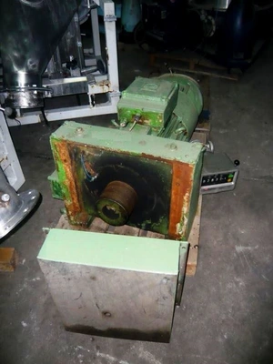 Ellerwerk 736 U-A perforate basket centrifuge, 316SS.