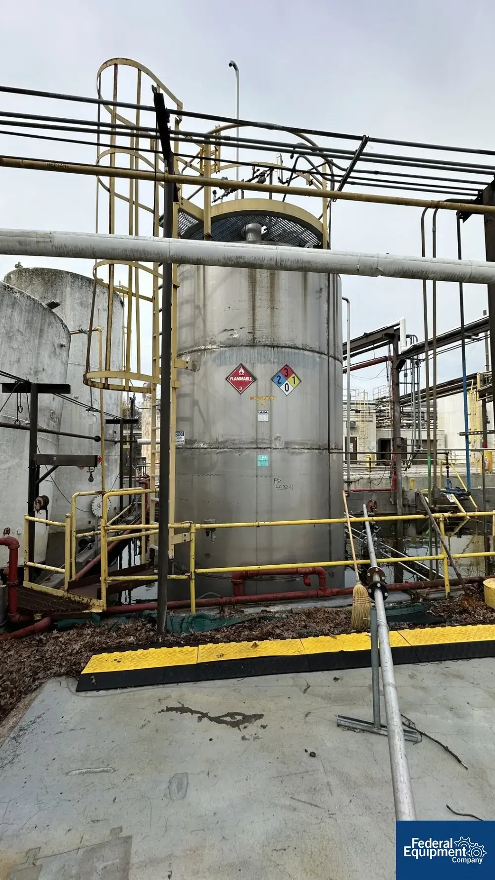 USED Niles Steel Tank Co. 8,500 Gal Niles Storage Tank, 316 S/S