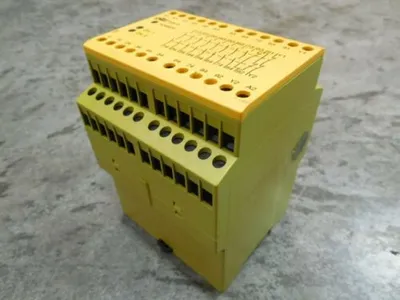 Pilz PZE 9 8S / 1Ö Safety Relay Module Used