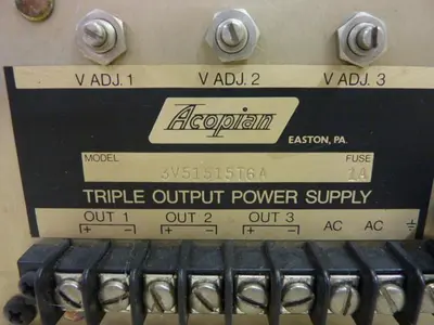 USED ACOPIAN 3V51515T6A