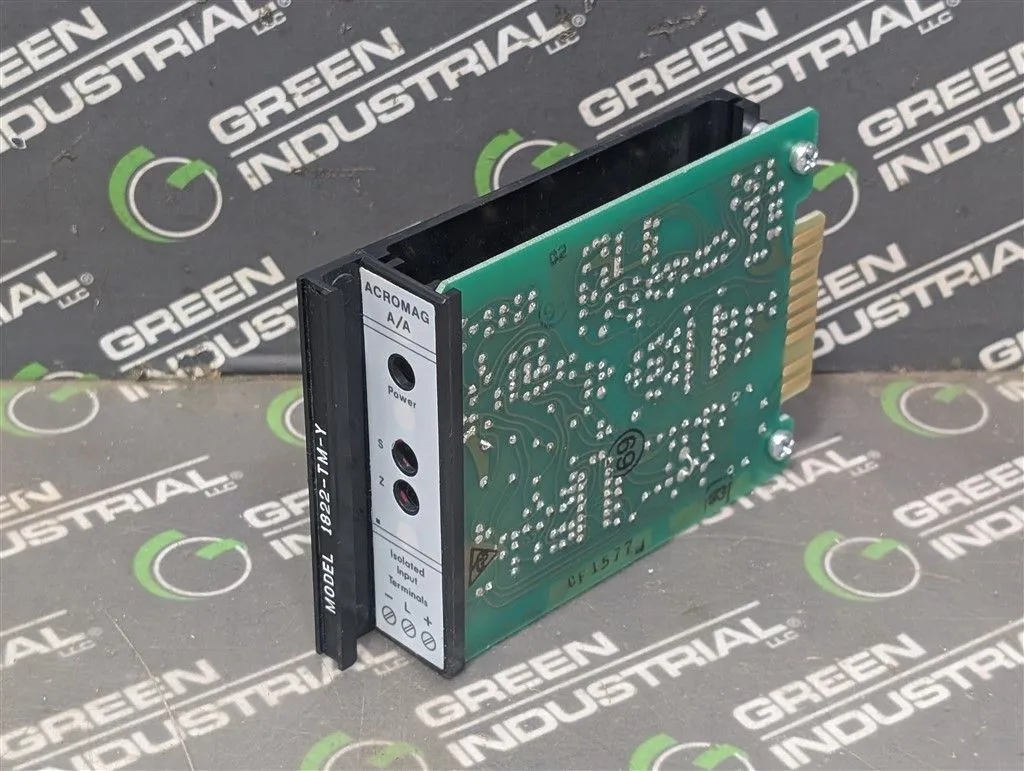 Acromag 1822-TM-Y-C Isolated Input Module Series 1800 171-01 Used