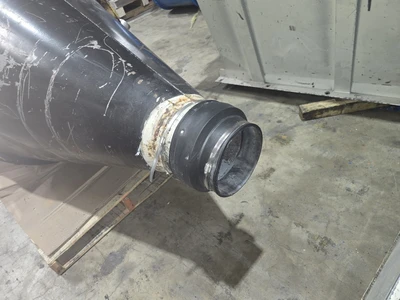 48" Diameter Body Cyclone With Stand, 8" Inlet