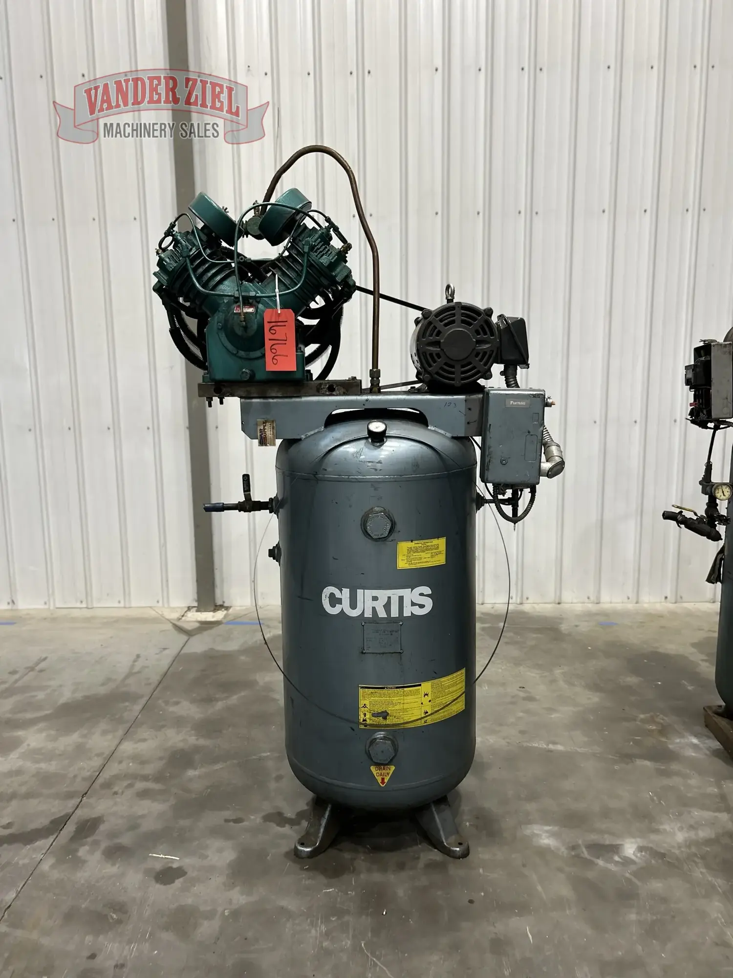 Used CURTIS CV969BA Air Compressors (Misc) Michigan US | Vander Ziel Machinery Sales #482458