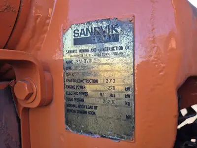 USED 2013 SANDVIK LH410
