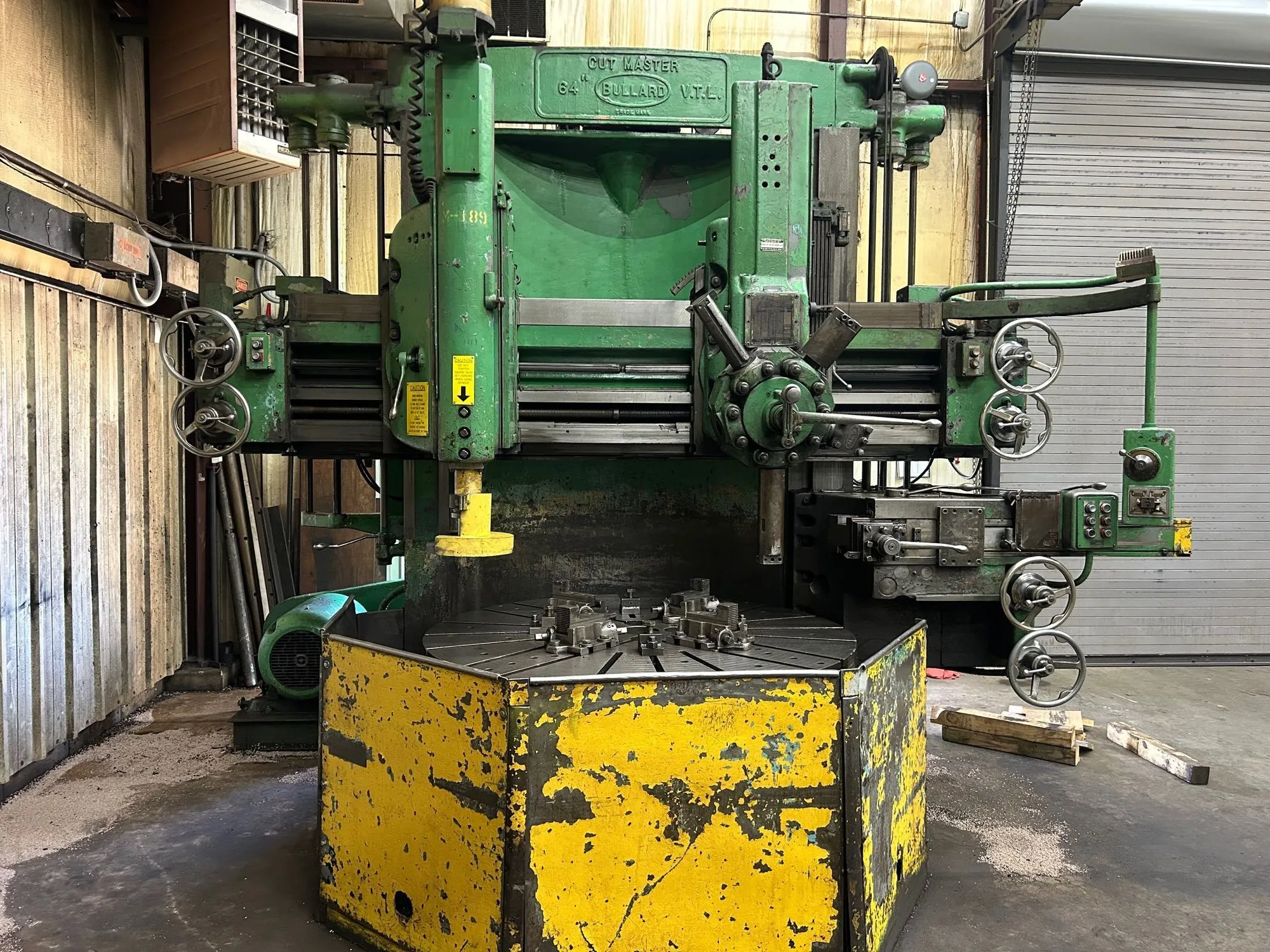 Bullard Cutmaster 64" Vertical Turret Lathe