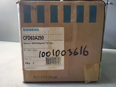 New | in-Stock SIEMENS CFD63A250 Switchgears British Columbia CA | Lenmark #241929