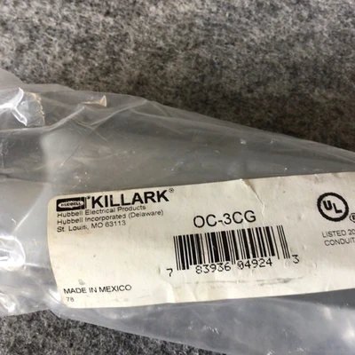 New | in-Stock Killark OC-3CG Electrical Fittings California US | Davliegogo LLC #1729091