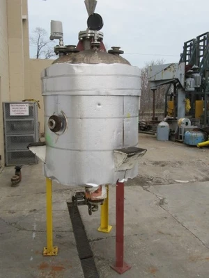 100 gallon Stainless Steel Reactor Body, 316 S/S,  25 psi/FV and 100 psi jacket