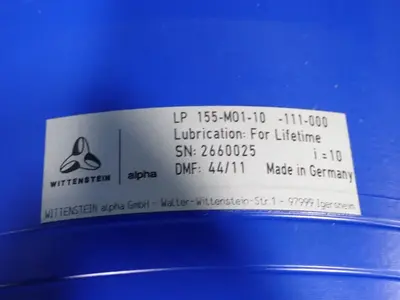 New | in-Stock WITTENSTEIN LP155M0110111000 Motors (misc) Ohio US | HGR 24 #820593