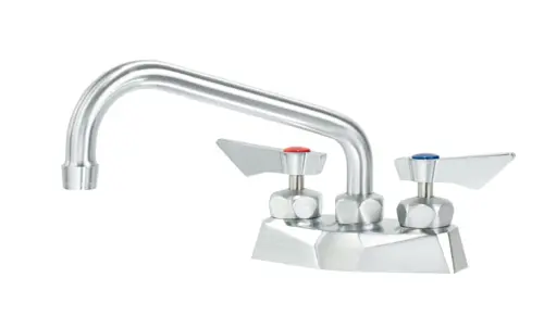 Krowne DX-308 Deck Mount Faucet w/ 8" Swing Spout - 4" Centers