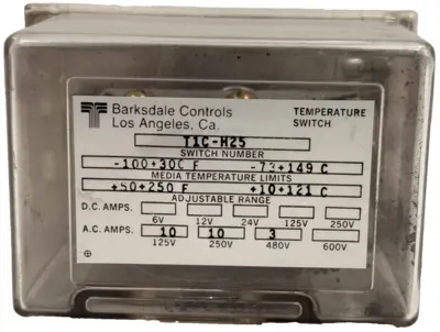 New | in-Stock BARKSDALE T1C-H25 Temperature Controls Michigan US | SB Industrial Supply #1210418