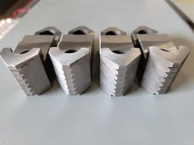 Lathe Chuck Hard Top Jaws 4-1/4" x 2" x 1-1/2" (Set of 4)