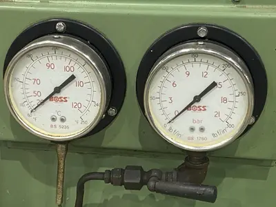MARCOH BARREL TYPE HEATED PARTS TUMBLER & WASHER: STOCK #20514
