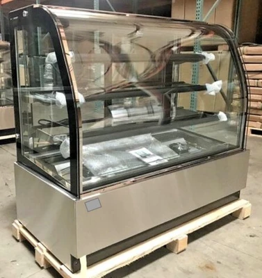 171-0035 60” Self Contained Refrigerated Full Service Bakery Display Cooler
