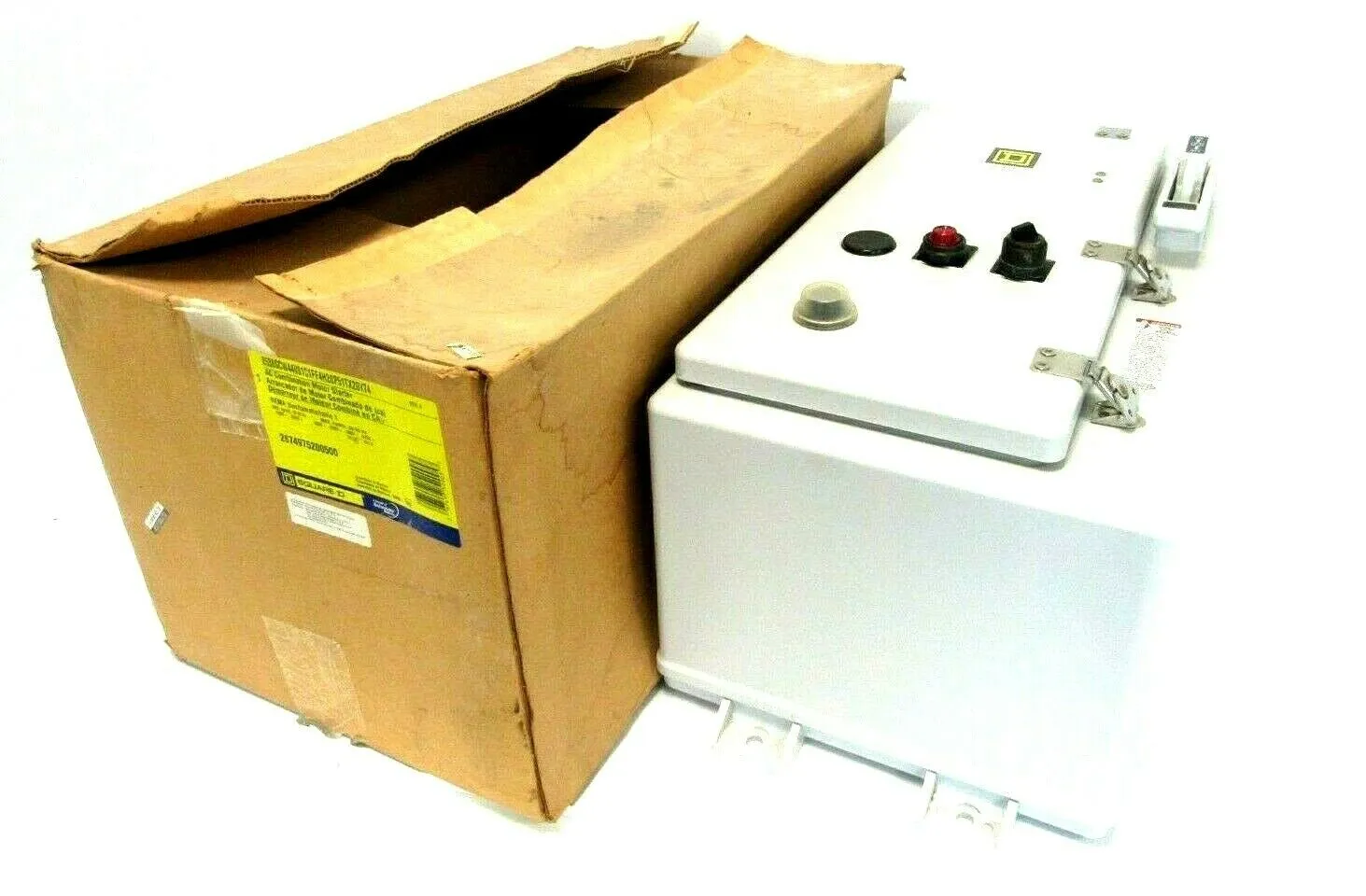 NEW SQUARE D 8538SCW44V81C1FF4H20P51TX20Y74 STARTER SIZE 1 8536SCO3H20S
