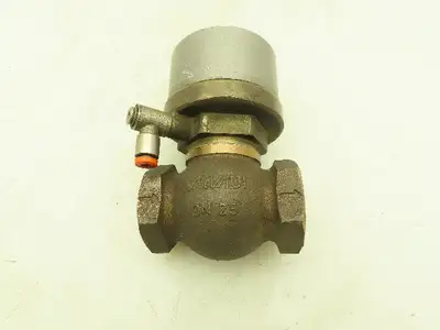 Valvaut Effepi Z200306E Pneumatic Air Controlled Globe Valve 1" NPT PTFE Bronze