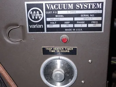 Used VARIAN 3118/9802462 Chemical & Process Equipment Ohio US | HGR 24 #902946