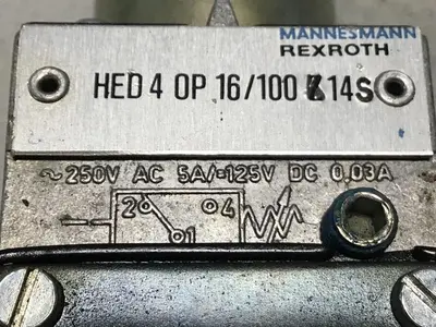 USED REXROTH HED 4 0P 16/100 Z 14 S