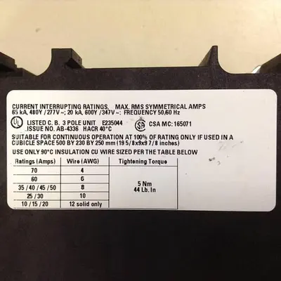 USED SIEMENS 3RV1 742-5ED10