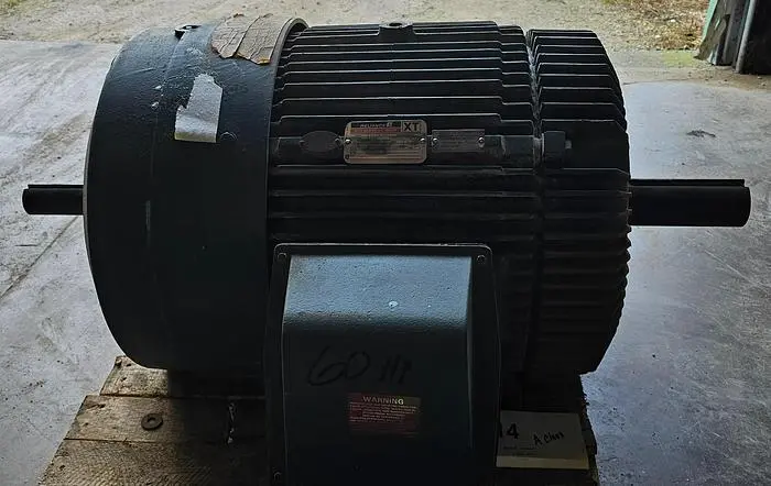 60 Hp Reliance XT Duty Master A.C. Motor 1185 RPM 404T Frame