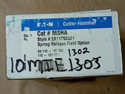 NEW CUTLER-HAMMER MSRA