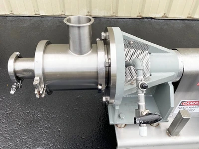 Greerco Sanitary Twin Stage 40 HP In-Line Pipeline Homo High Shear Mixer (03)