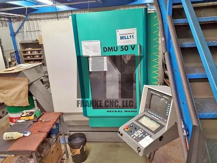 Used 1997 DMG MORI DECKEL MAHO DMU50V Vertical Machining Centers (5-Axis or More) | FRANKE CNC, LLC #1382441