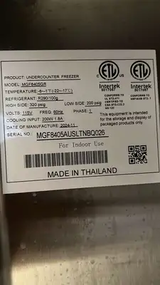 Used Atosa _UNKNOWN_ Undercounter Freezers Illinois US | Falcon Restaurant Supply #1419209