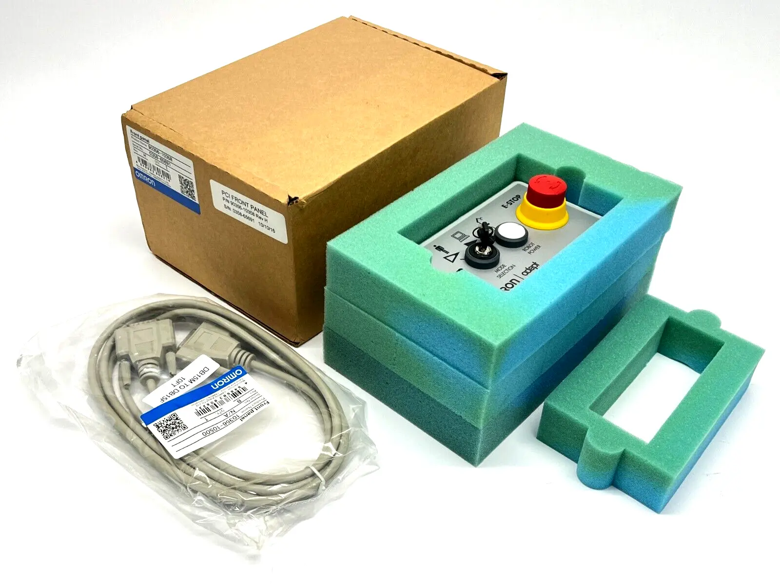 New | in-Stock OMRON ROBOT PCI FRONT CONTROL PANEL KIT Electrical Panels | Maverick Industrial Sales #1121427