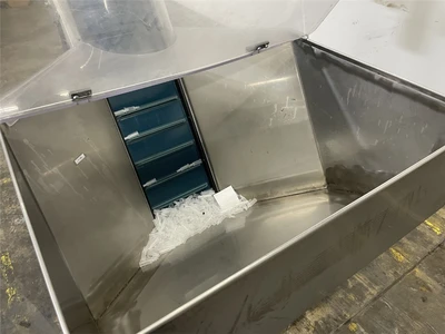 Schuma Elevator Hopper Conveyor, w/ Diverter