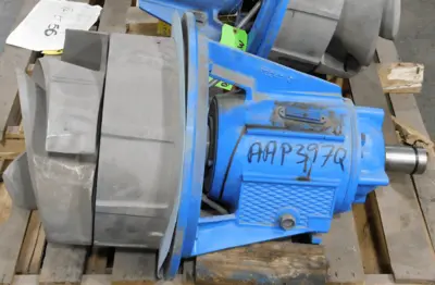 Goulds AC P-2413-002 Inline Pump with 17" Impeller CG8M Stainless Body Used