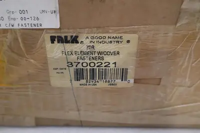 FALK 3700221 70R STD FLEX ELEMENT W/ FASTENERS - STOCK GF897