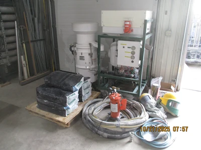 2012 Sponge Jet 85 HP blast pot Blast Cleaning | 520 Machinery Sales LLC (1)